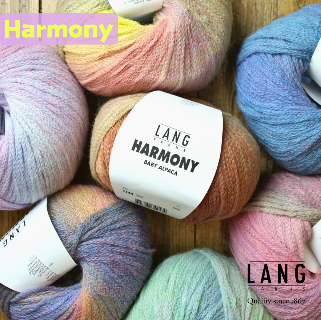 Baby Clothing Yarn - Harmony Langyarns Hand Knitted Yarn Baby