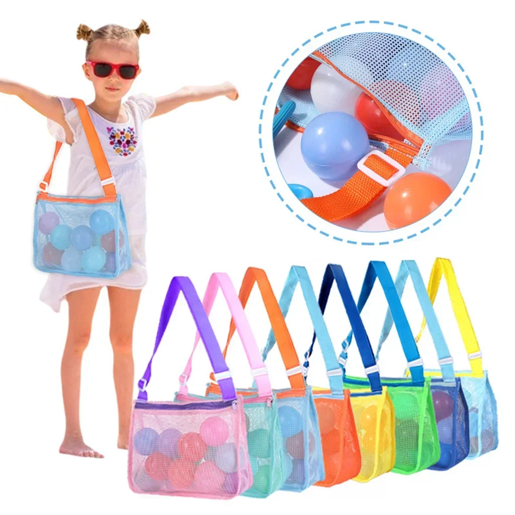 Baby Clothes Organiser - Outdoor Beach Mesh Bag Childen Sand