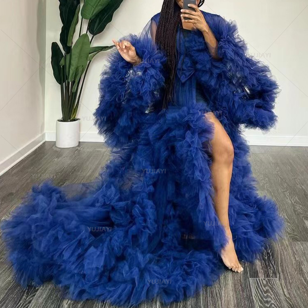 Baby Gown Nightwear - Fluffy Maternity Dresses Photoshoot Puffy Tulle