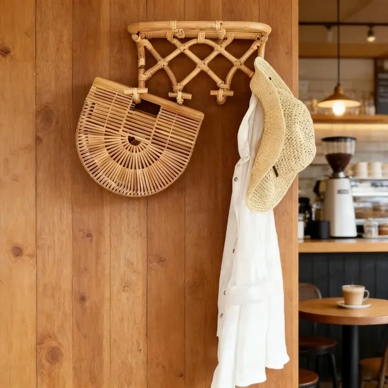 1pc Rattan Boho Kids Clothes H - Baby Clothes Organiser recension och pris