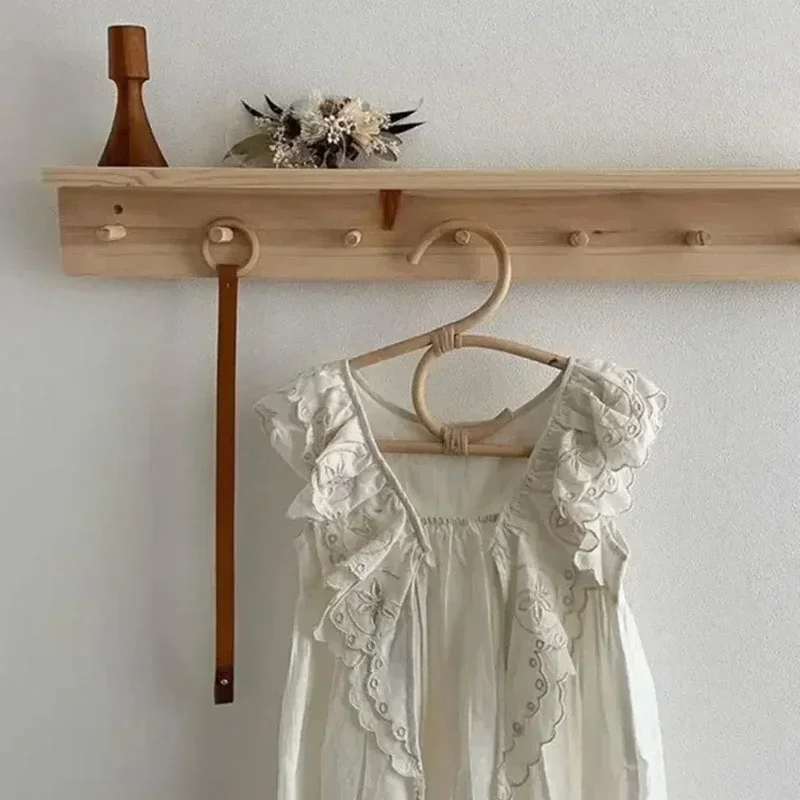 1pc Rattan Boho Kids Clothes H - Baby Clothes Organiser recension och pris