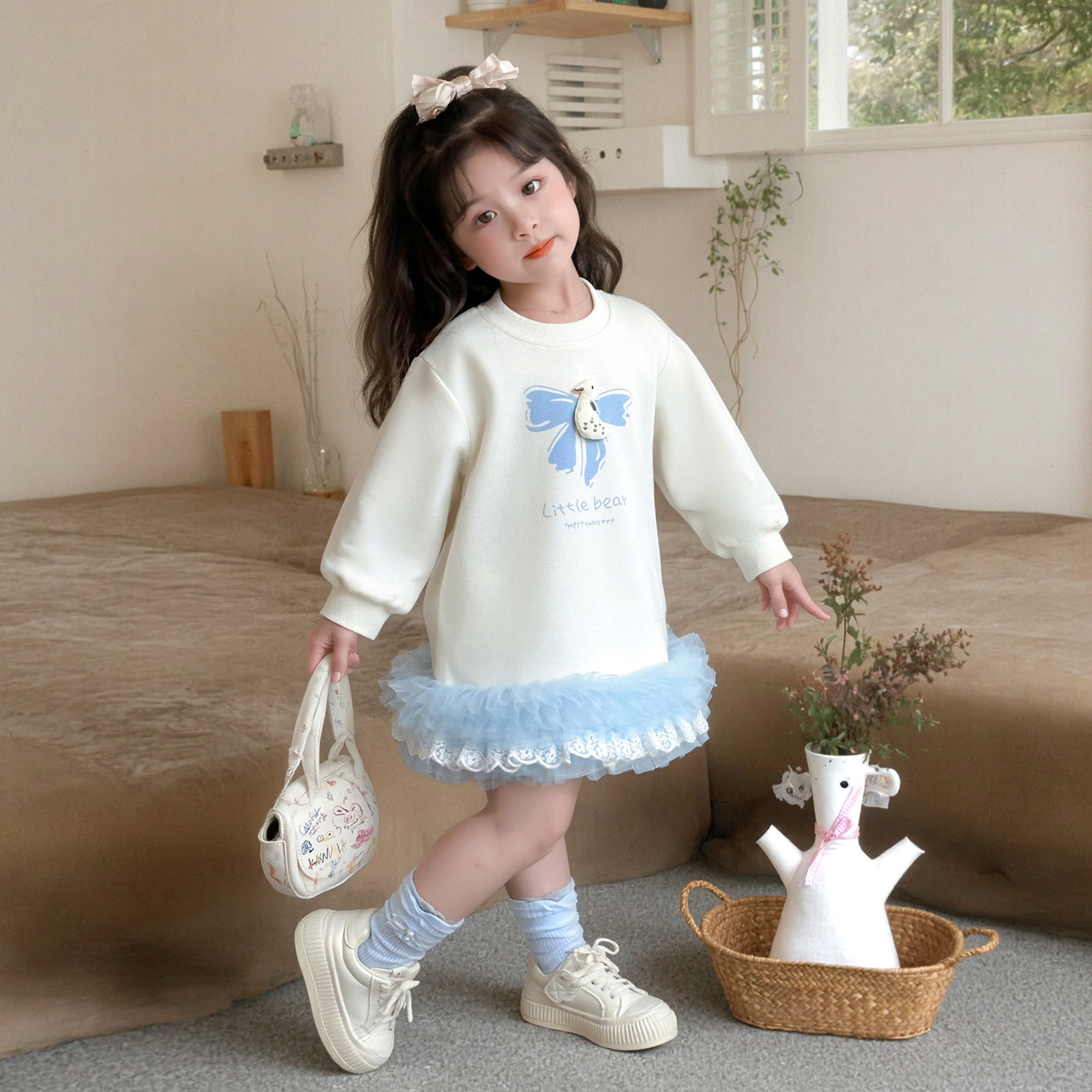 Girls Skirt 2025 Spring and Au - Baby Clothing Yarn recension och pris