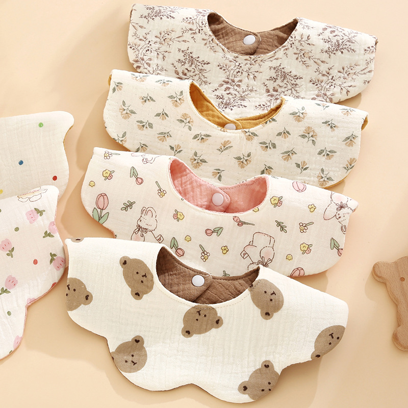 2-Pack Newborn Bibs  Cute Prin - Printed Bibs Pack recension och pris