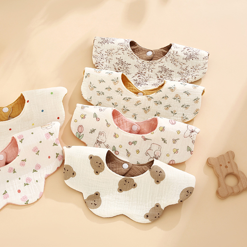 2-Pack Newborn Bibs  Cute Prin - Printed Bibs Pack recension och pris