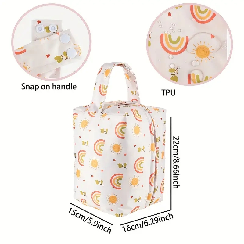 Reusable Waterproof Dry/wet Ba - Baby Clothes Organiser recension och pris