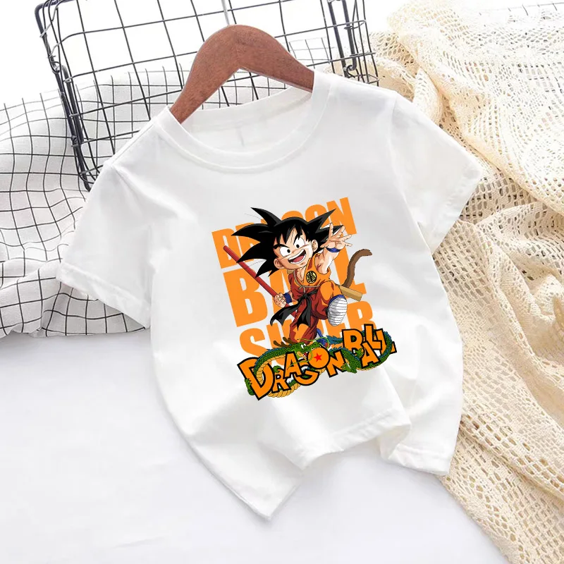 Dragons BallZ Kids T Shirt Whi - Baby Clothing In Japan recension och pris