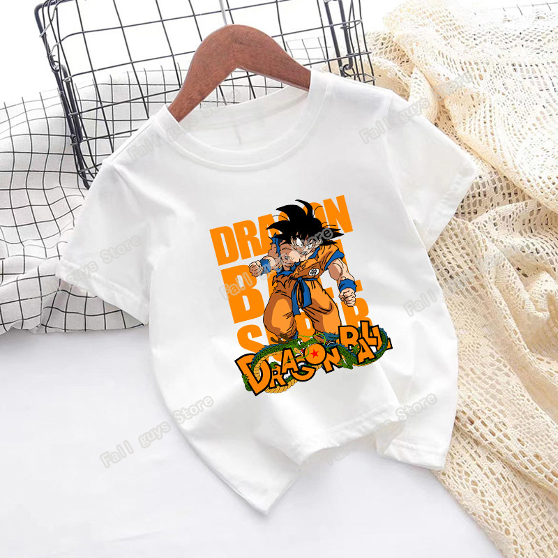 Dragons BallZ Kids T Shirt Whi - Baby Clothing In Japan recension och pris