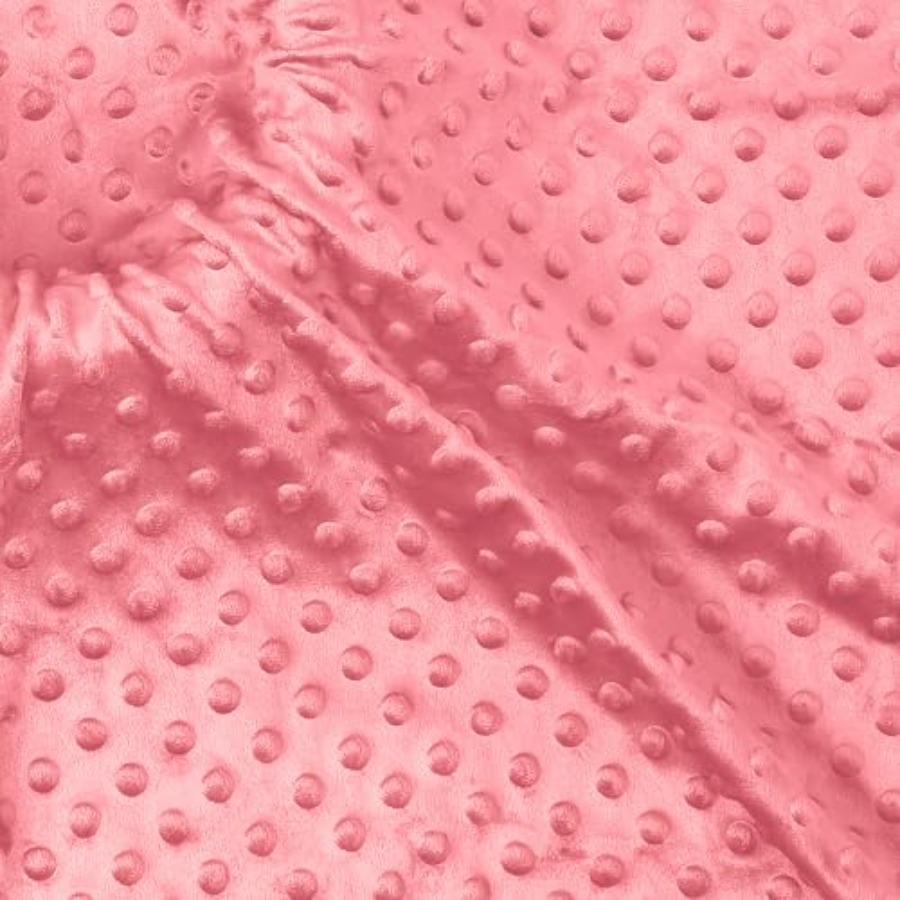 Minky Dot Fabric by The Yard x - Baby X Clothing recension och pris