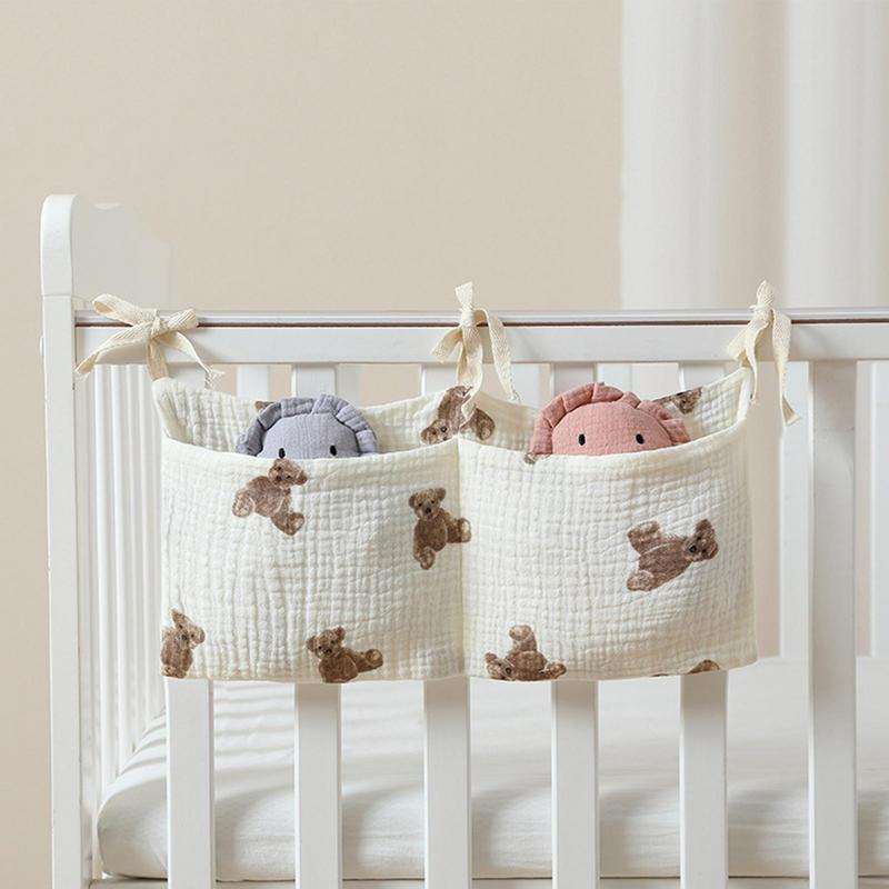 Baby Crib Organizer Cot Caddy  - Baby Clothing For Bed recension och pris