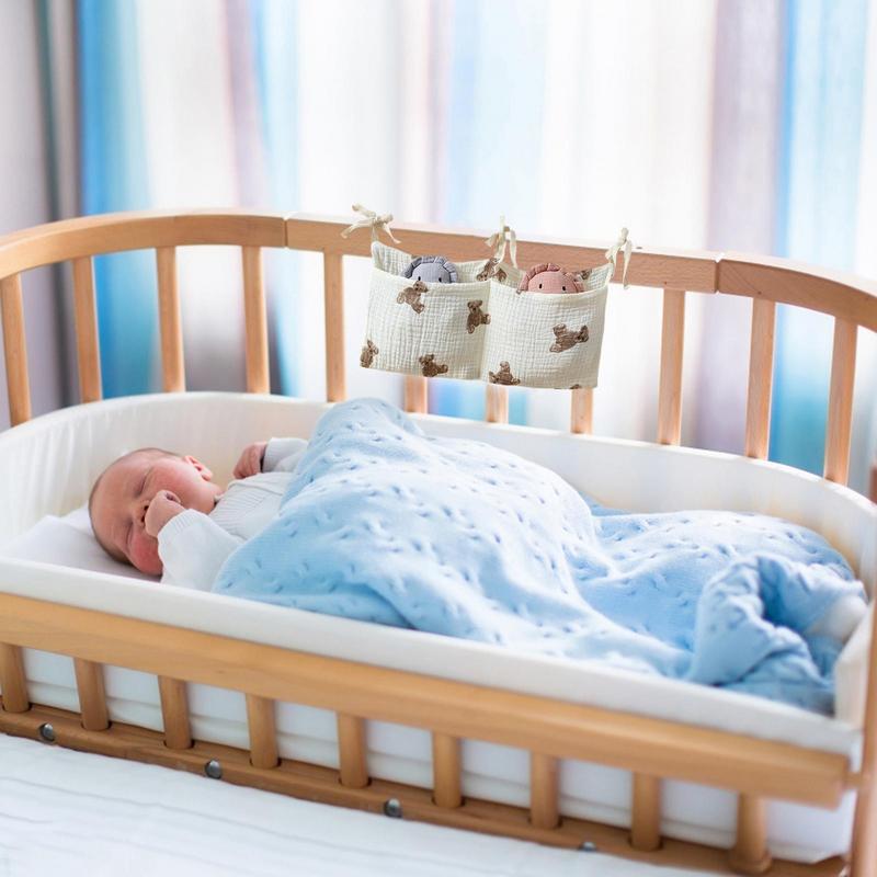 Baby Crib Organizer Cot Caddy  - Baby Clothing For Bed recension och pris