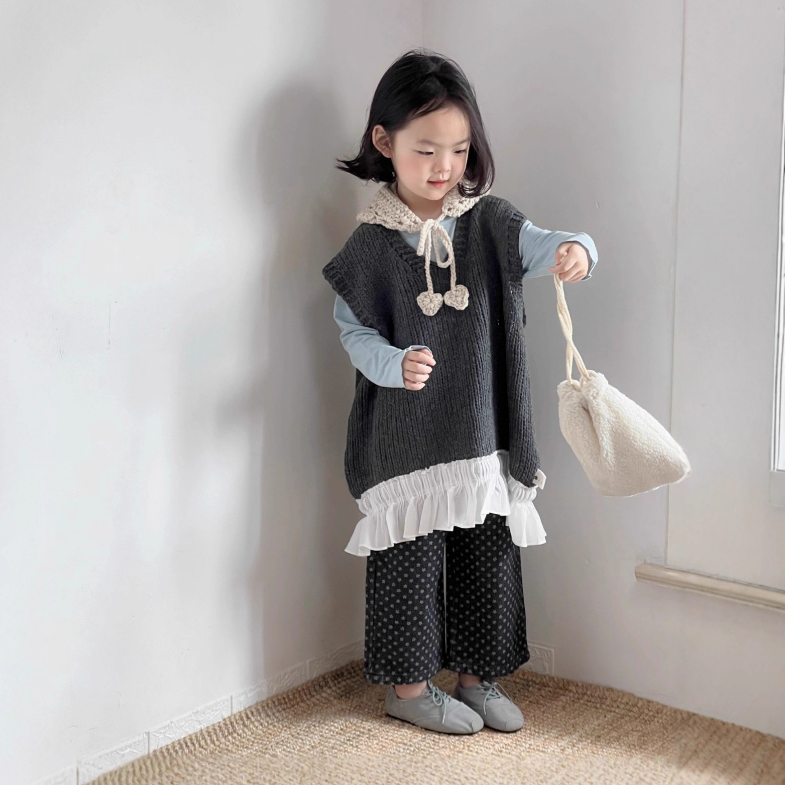 Girl Waistcoat 2025 Autumn New - Baby X Clothing recension och pris