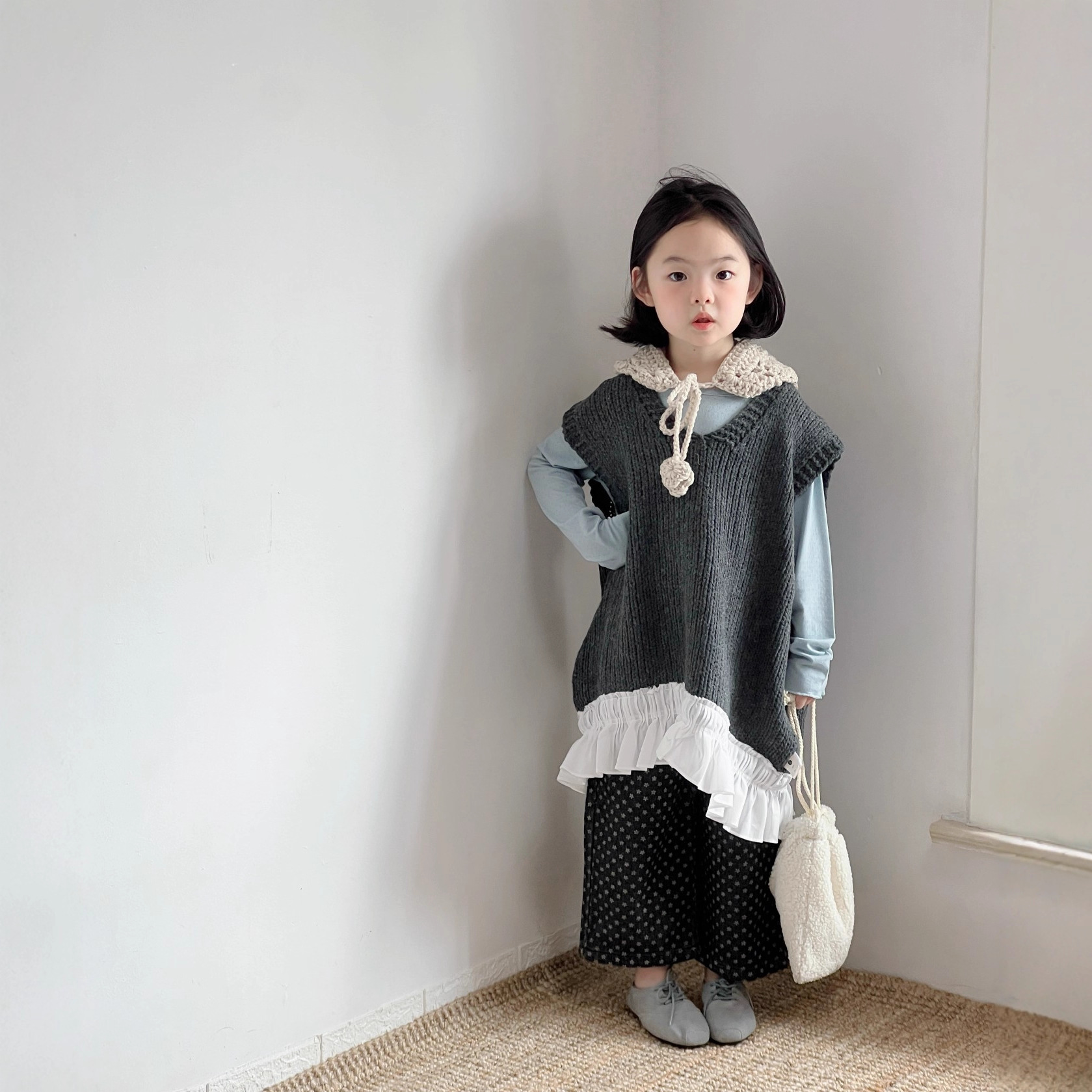 Girl Waistcoat 2025 Autumn New - Baby X Clothing recension och pris