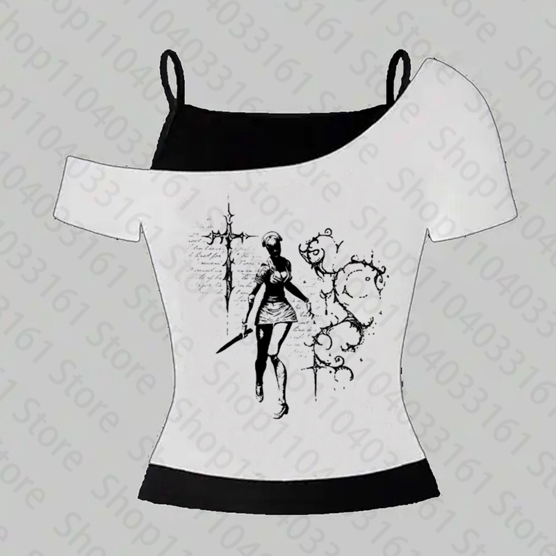Gothic Printed Y2k Clothes Pun - Baby Y2K Clothing recension och pris