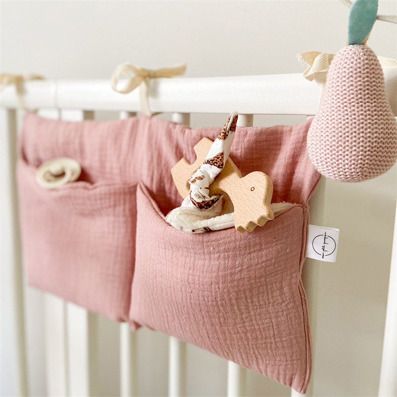 1PC Baby Crib Organizer Cot Ca - Baby Clothing For Bed recension och pris