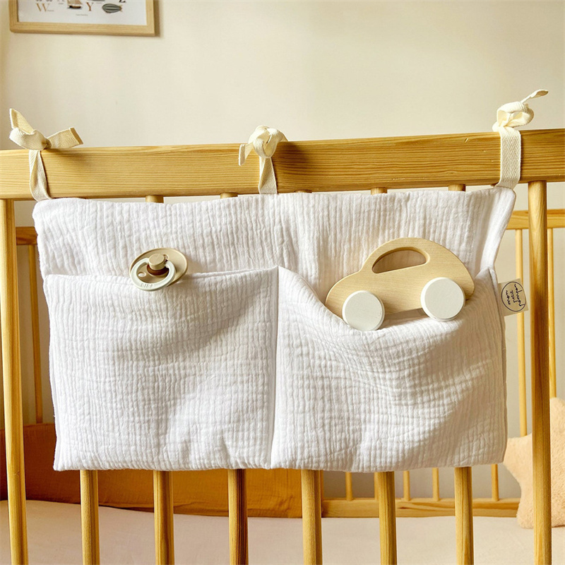 1PC Baby Crib Organizer Cot Ca - Baby Clothing For Bed recension och pris
