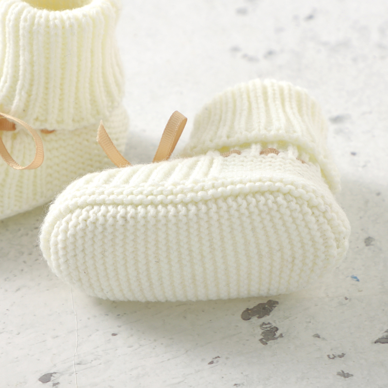 Newborn Baby Shoes Gloves Set  - Baby Clothing Yarn recension och pris
