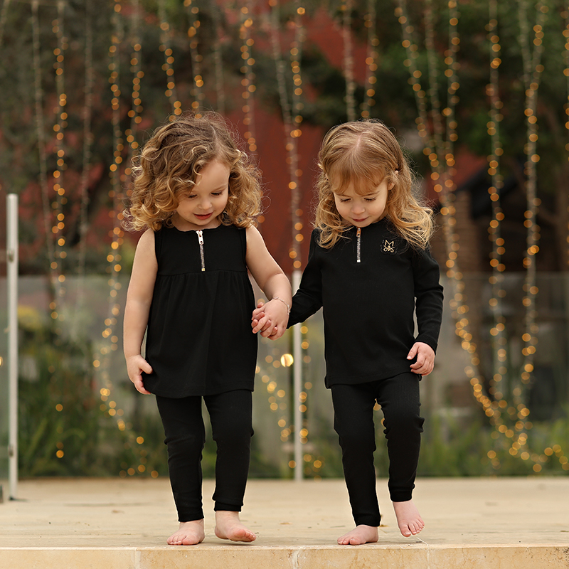 Summer black ribbed family mat - Baby Clothing Deals recension och pris
