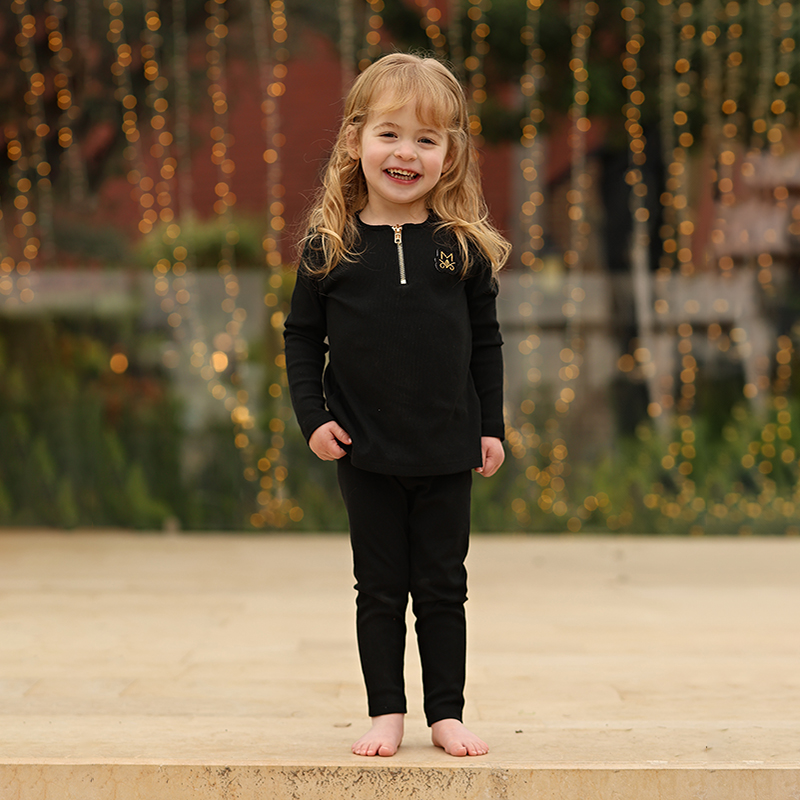 Summer black ribbed family mat - Baby Clothing Deals recension och pris