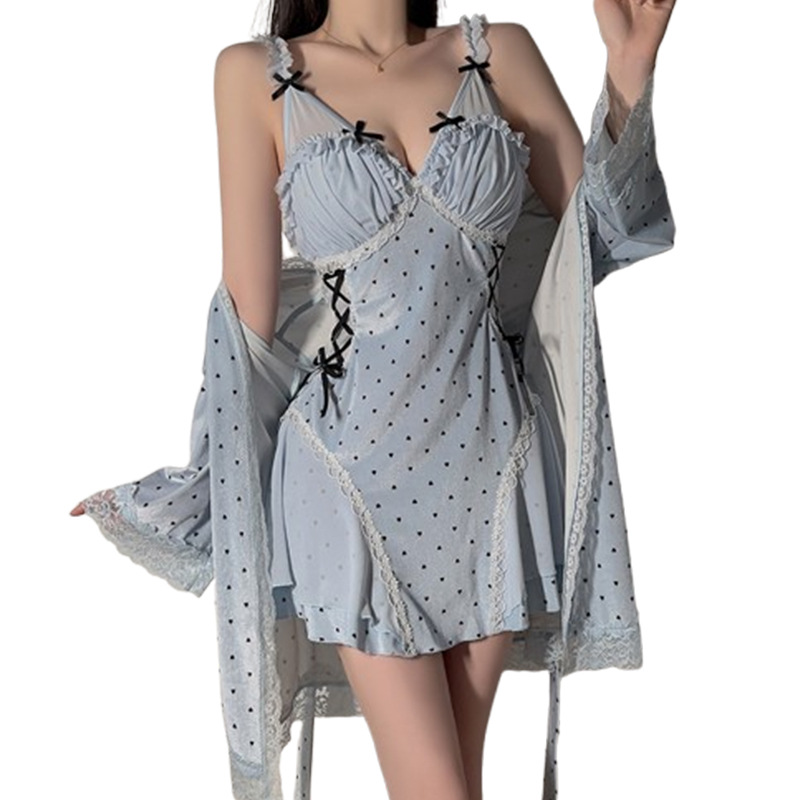 Sexy Lingerie Velvet Lace Swee - Baby Gown Nightwear recension och pris
