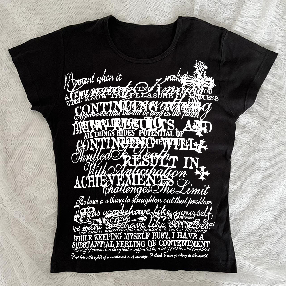T-shirt Y2K style clothing Got - Baby Y2K Clothing recension och pris