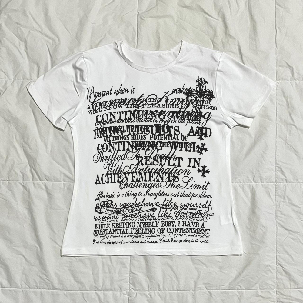 T-shirt Y2K style clothing Got - Baby Y2K Clothing recension och pris