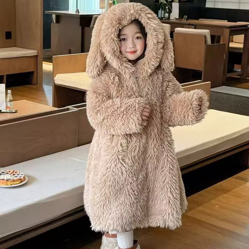 AutumnWinter Girls Fur Coat Ba - Baby X Clothing recension och pris