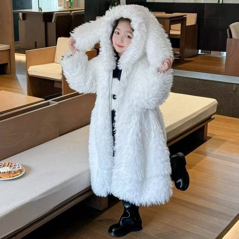 AutumnWinter Girls Fur Coat Ba - Baby X Clothing recension och pris