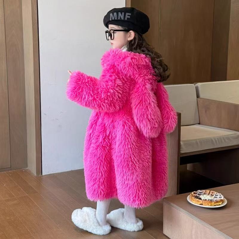 AutumnWinter Girls Fur Coat Ba - Baby X Clothing recension och pris