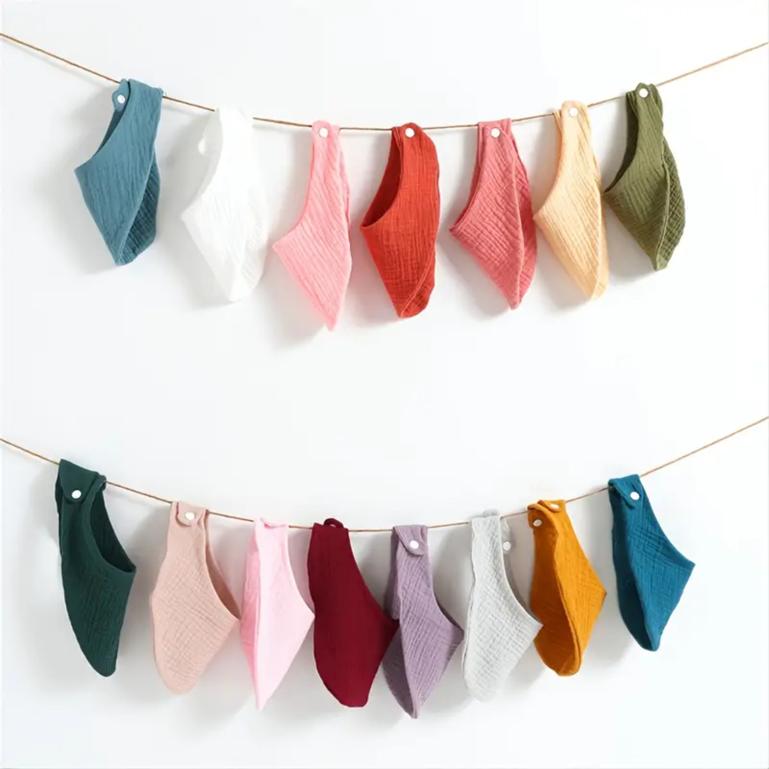 3-pack Baby Cotton Saliva Bibs - Printed Bibs Pack recension och pris