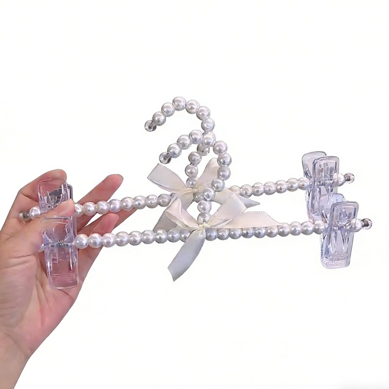 5Pcs Kids Pearl Clothes Hanger - Baby Clothes Organiser recension och pris