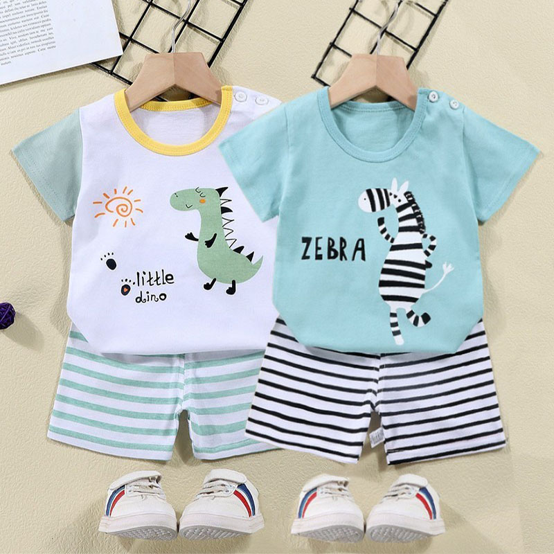Cotton Tees+Shorts 2-piece Tra - Baby Clothing Deals recension och pris
