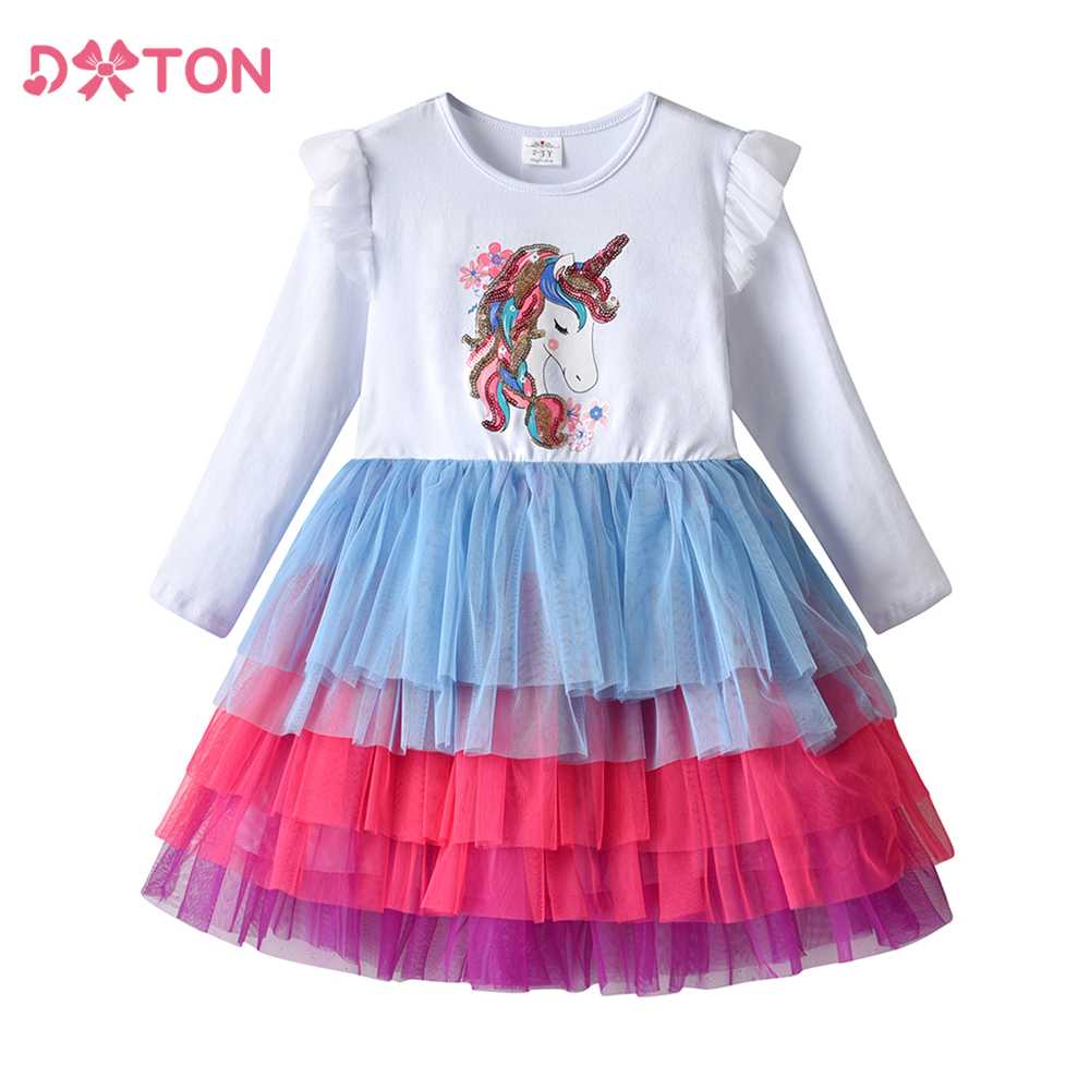 DXTON Children Cake Dress For  - Baby Clothing Layers recension och pris