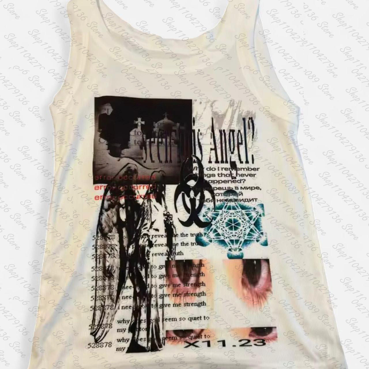 top mujer Tanks & Camis Tops P - Baby Y2K Clothing recension och pris