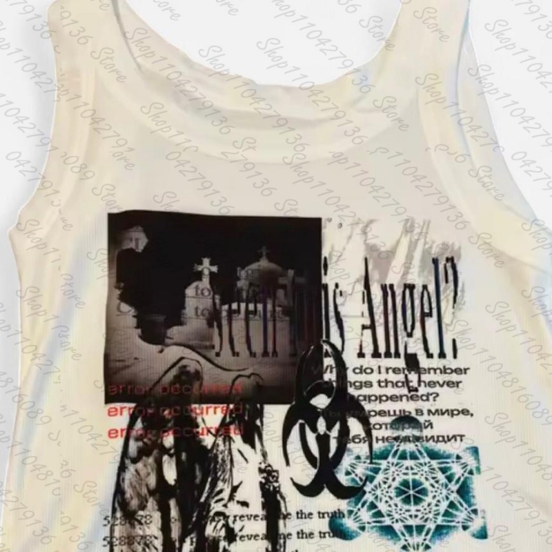 top mujer Tanks & Camis Tops P - Baby Y2K Clothing recension och pris