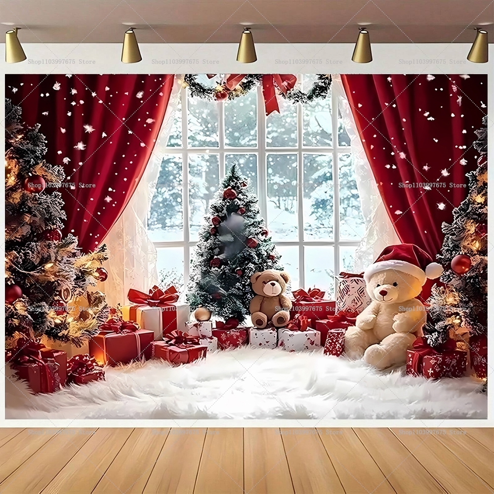 Merry Christmas Backdrops Wond - Baby Clothing Easter recension och pris
