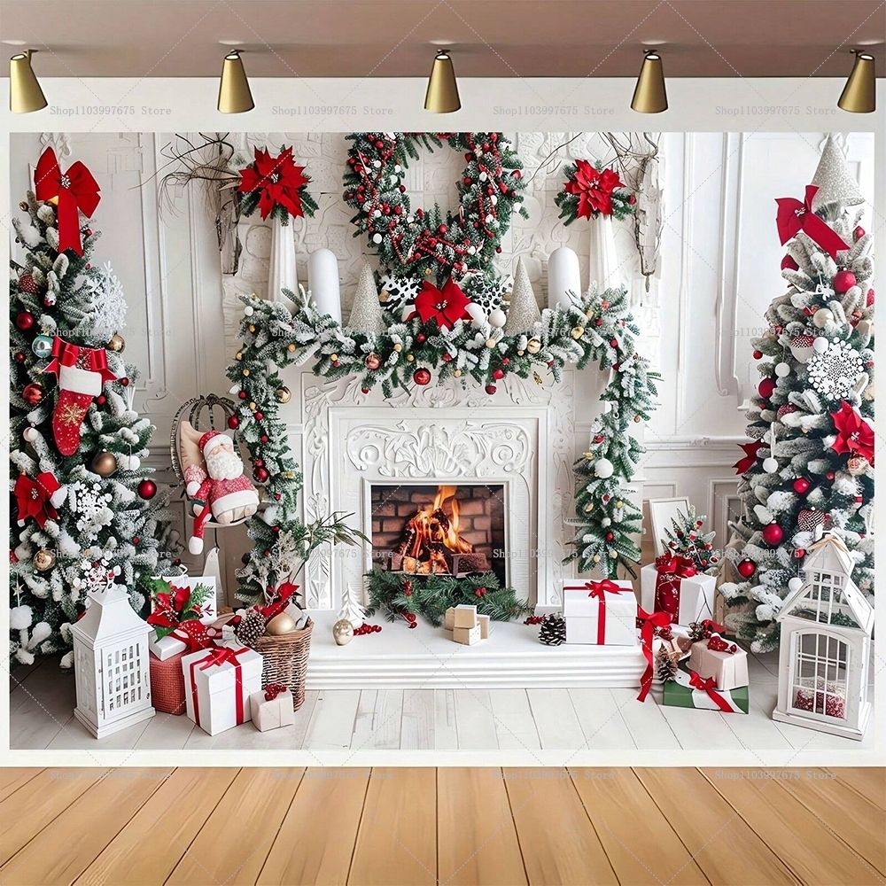 Merry Christmas Backdrops Wond - Baby Clothing Easter recension och pris