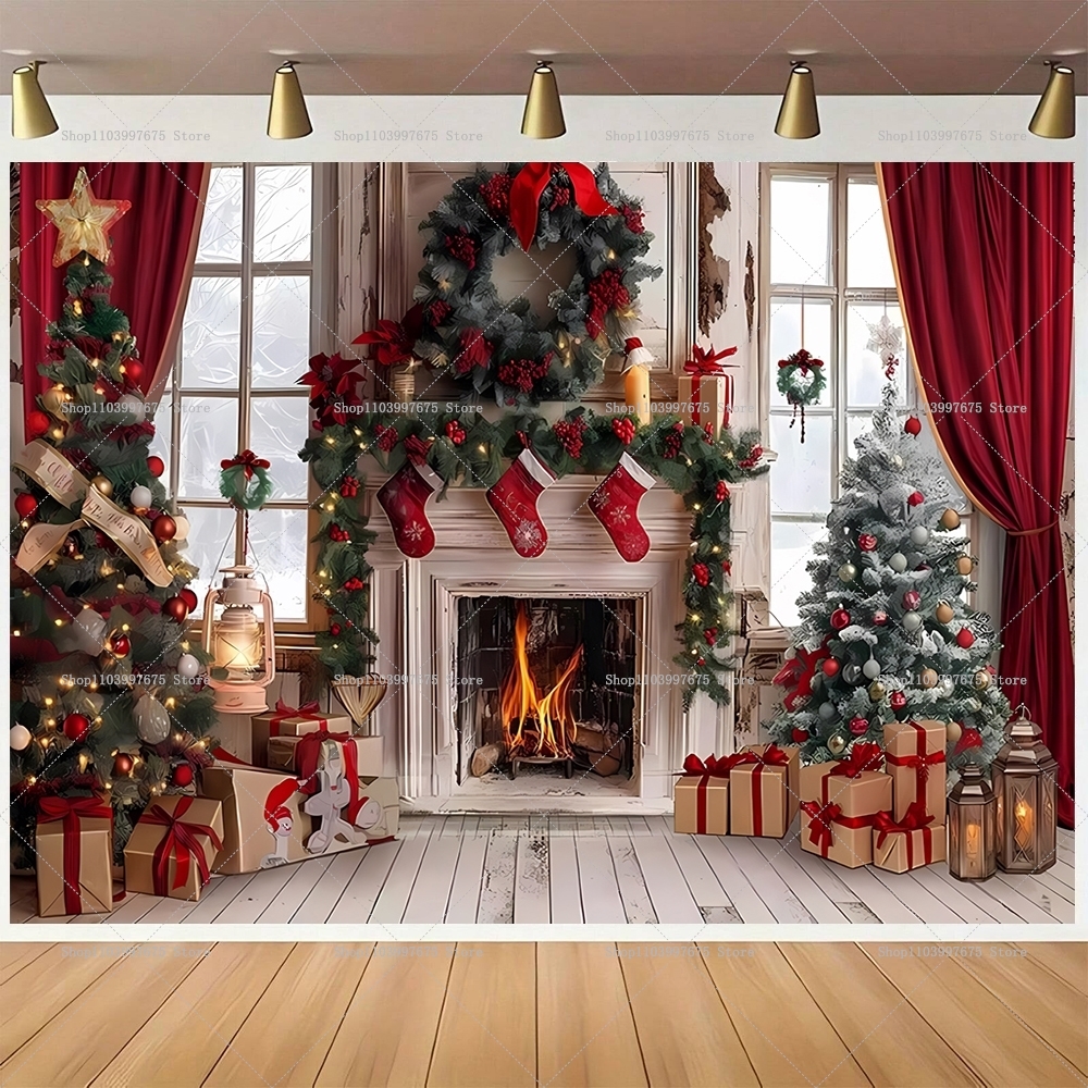 Merry Christmas Backdrops Wond - Baby Clothing Easter recension och pris