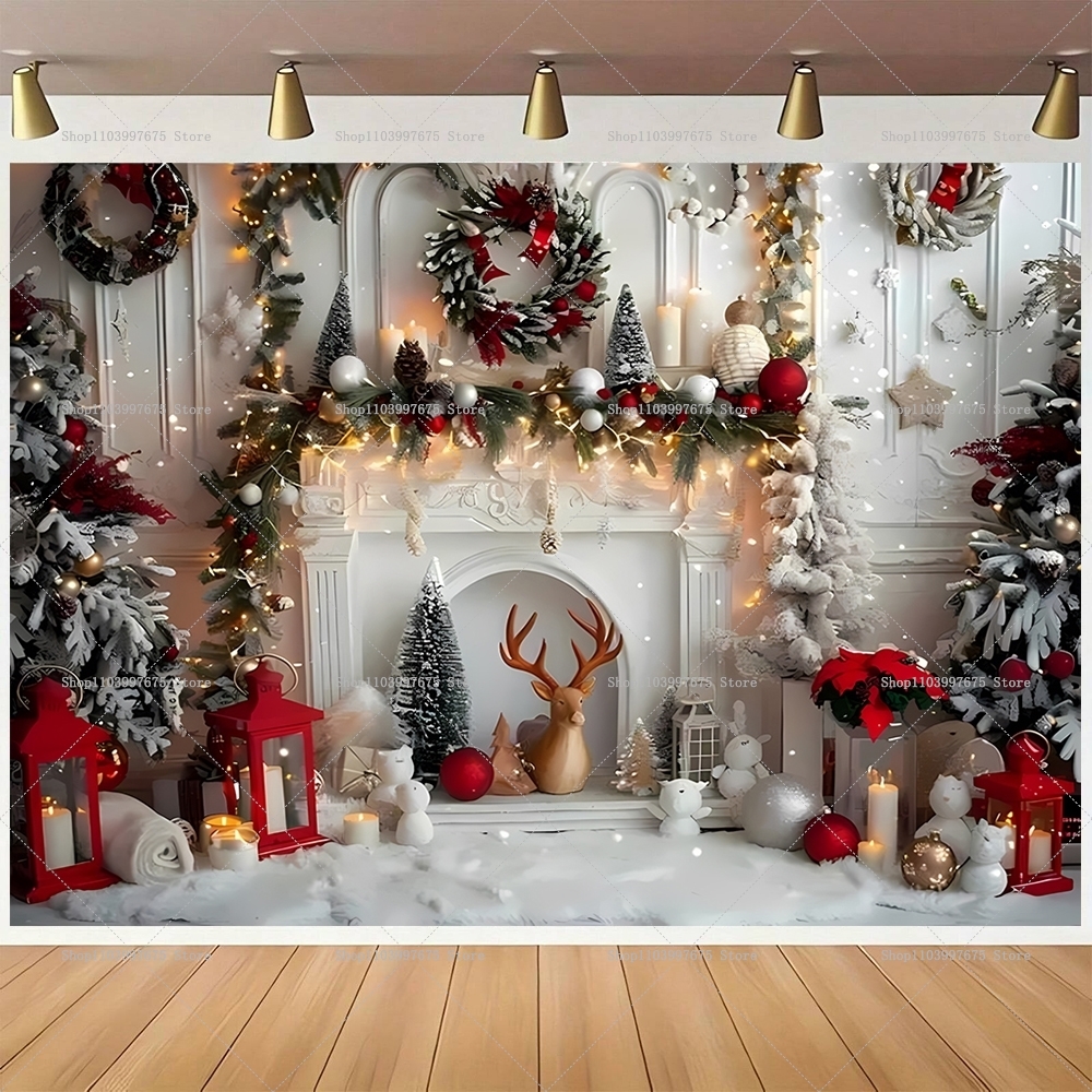Merry Christmas Backdrops Wond - Baby Clothing Easter recension och pris