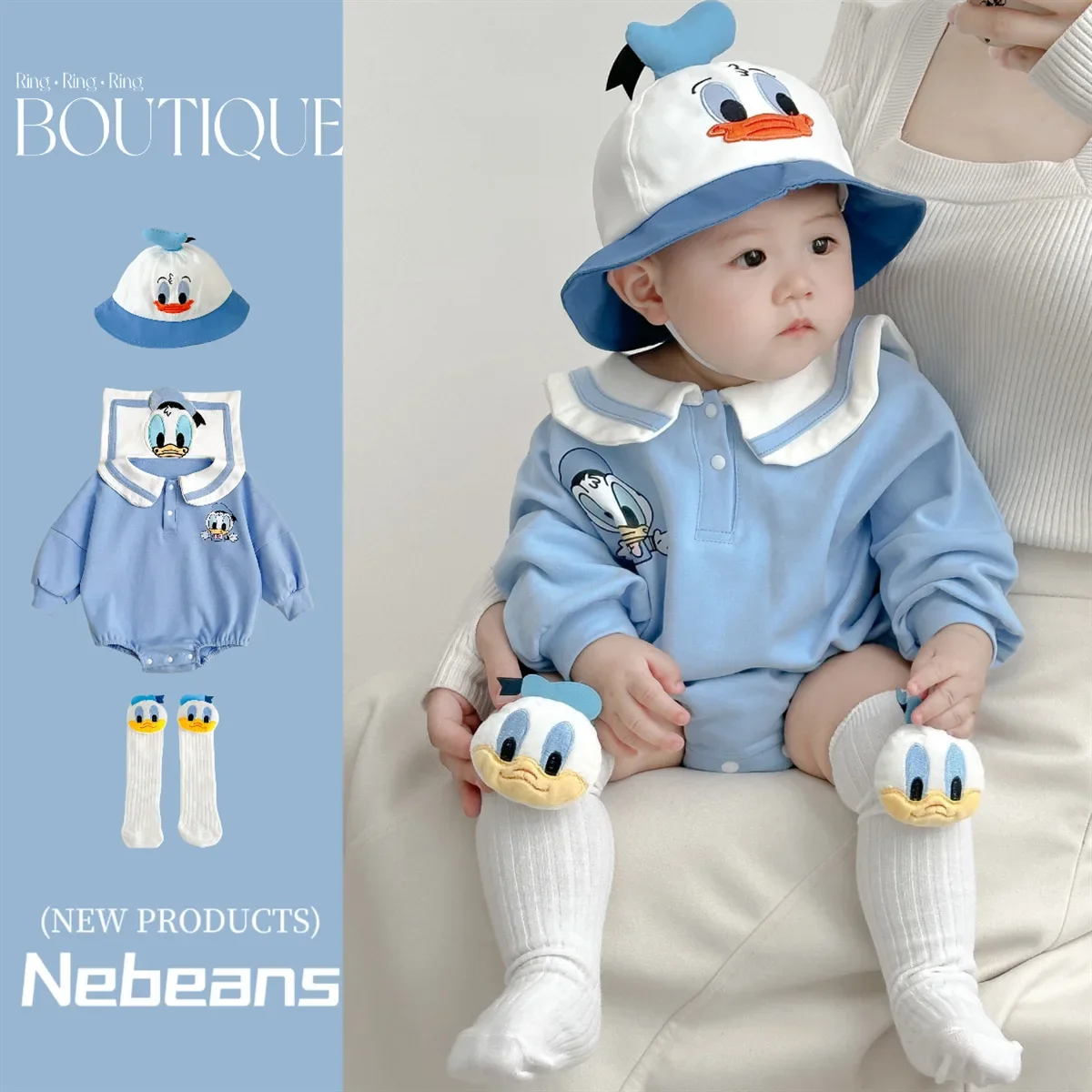 Spring Newborn Baby Rompers So - Baby Clothing Deals recension och pris