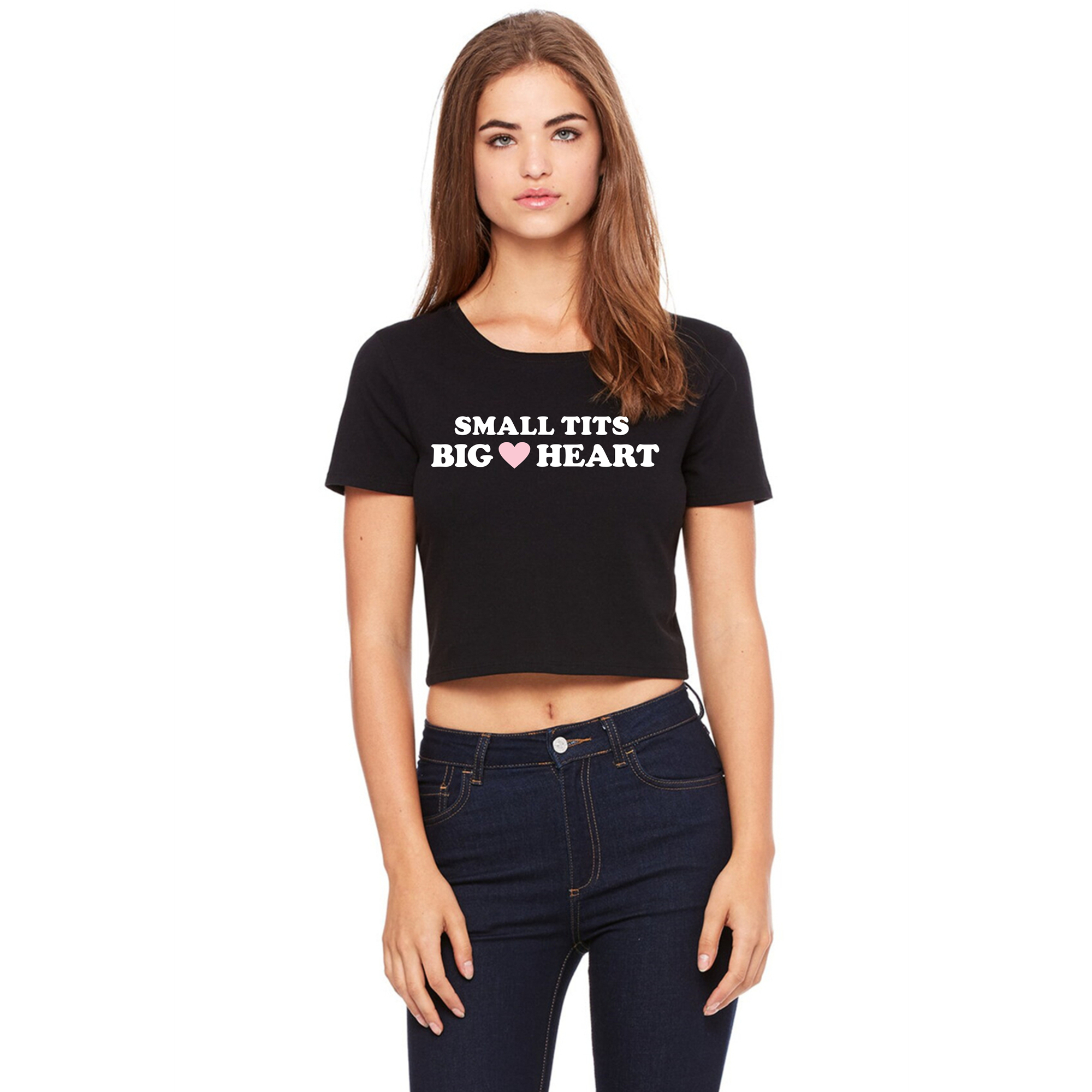 Small But Big Heart Y2K Baby T - Baby Y2K Clothing recension och pris