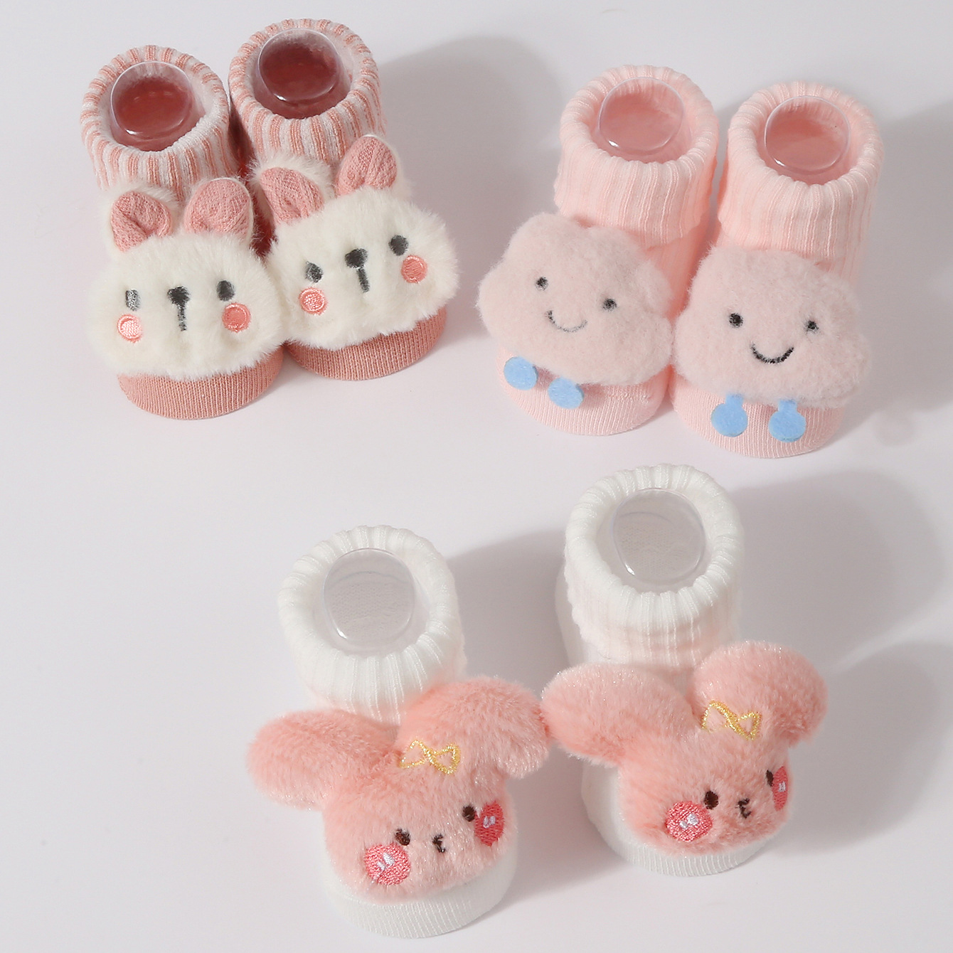 3Pairs/set Baby Socks Girls Bo - Baby Clothing Deals recension och pris