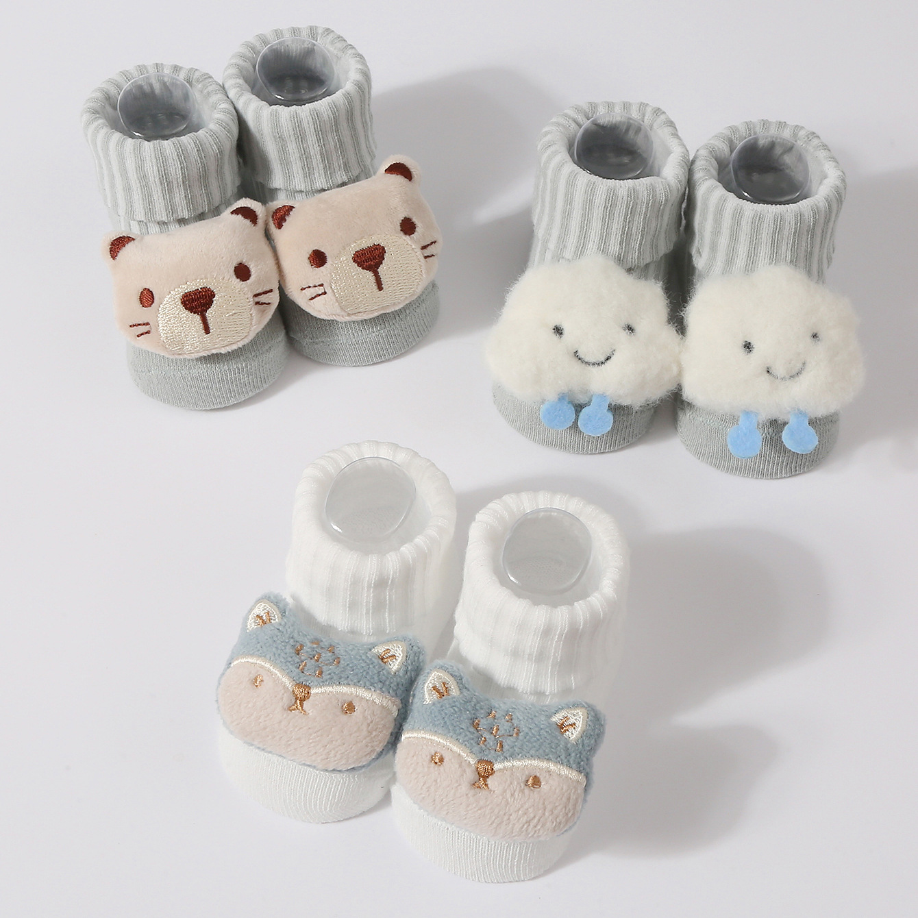 3Pairs/set Baby Socks Girls Bo - Baby Clothing Deals recension och pris