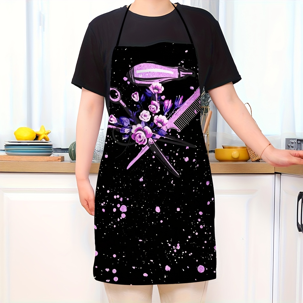 Hair Stylist Salon Apron with  - Printed Bibs Pack recension och pris