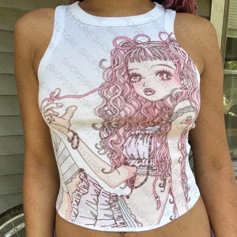 top mujer Tanks & Camis Tops P - Baby Y2K Clothing recension och pris