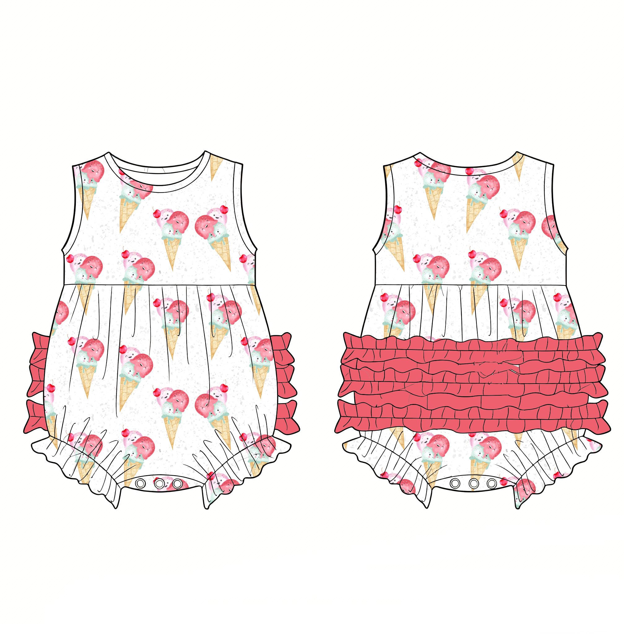 Baby Girls Clothing Cute Print - Baby X Clothing recension och pris