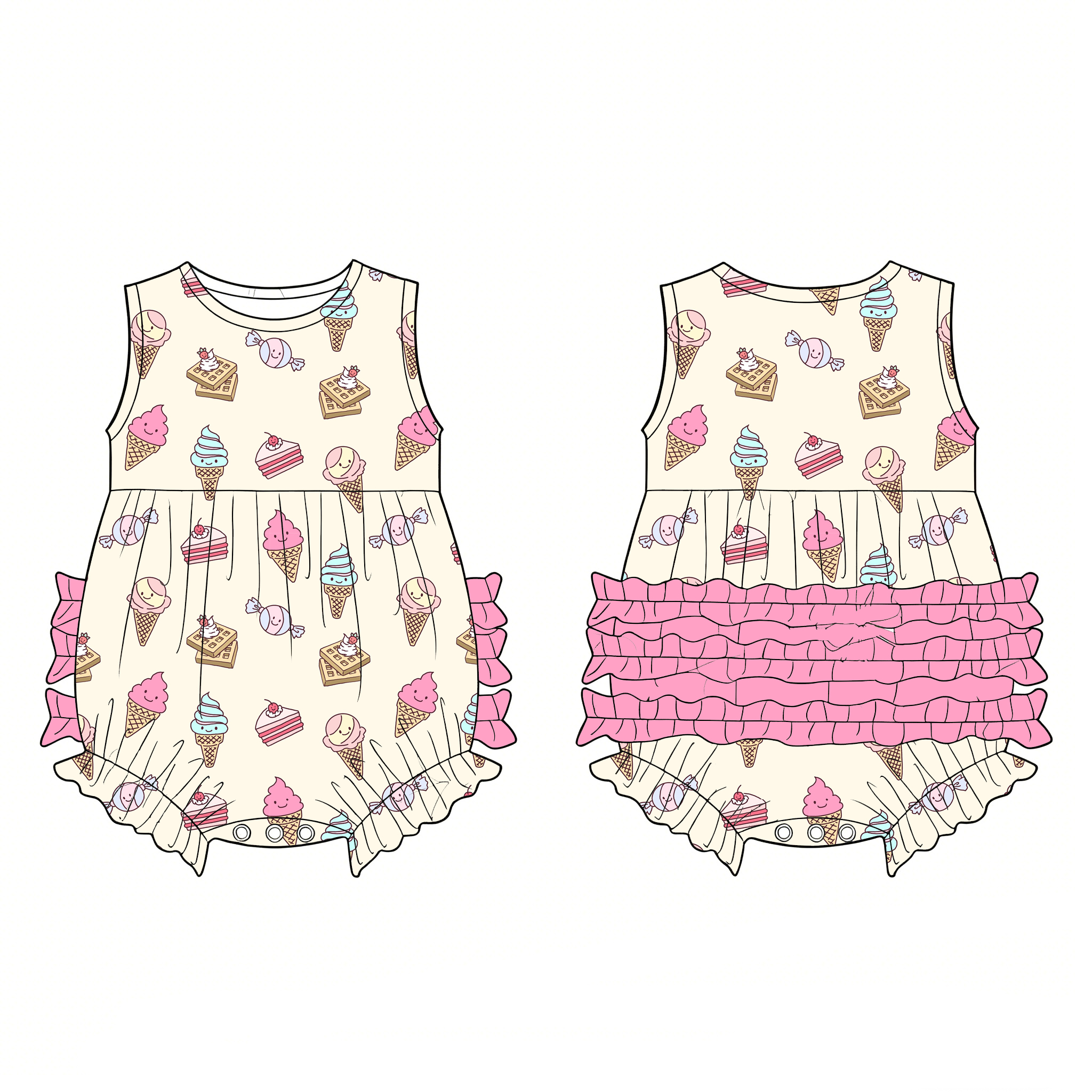 Baby Girls Clothing Cute Print - Baby X Clothing recension och pris