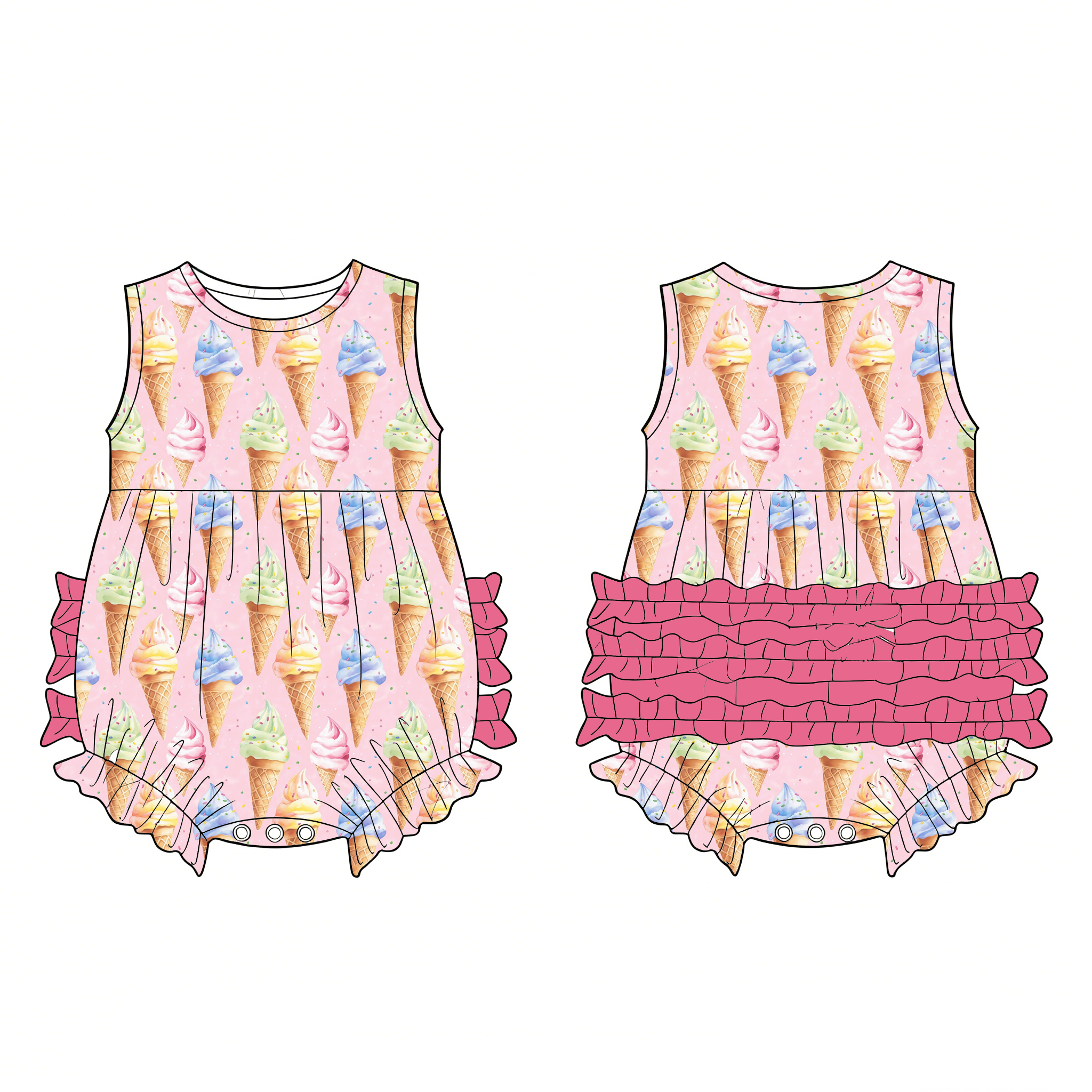 Baby Girls Clothing Cute Print - Baby X Clothing recension och pris