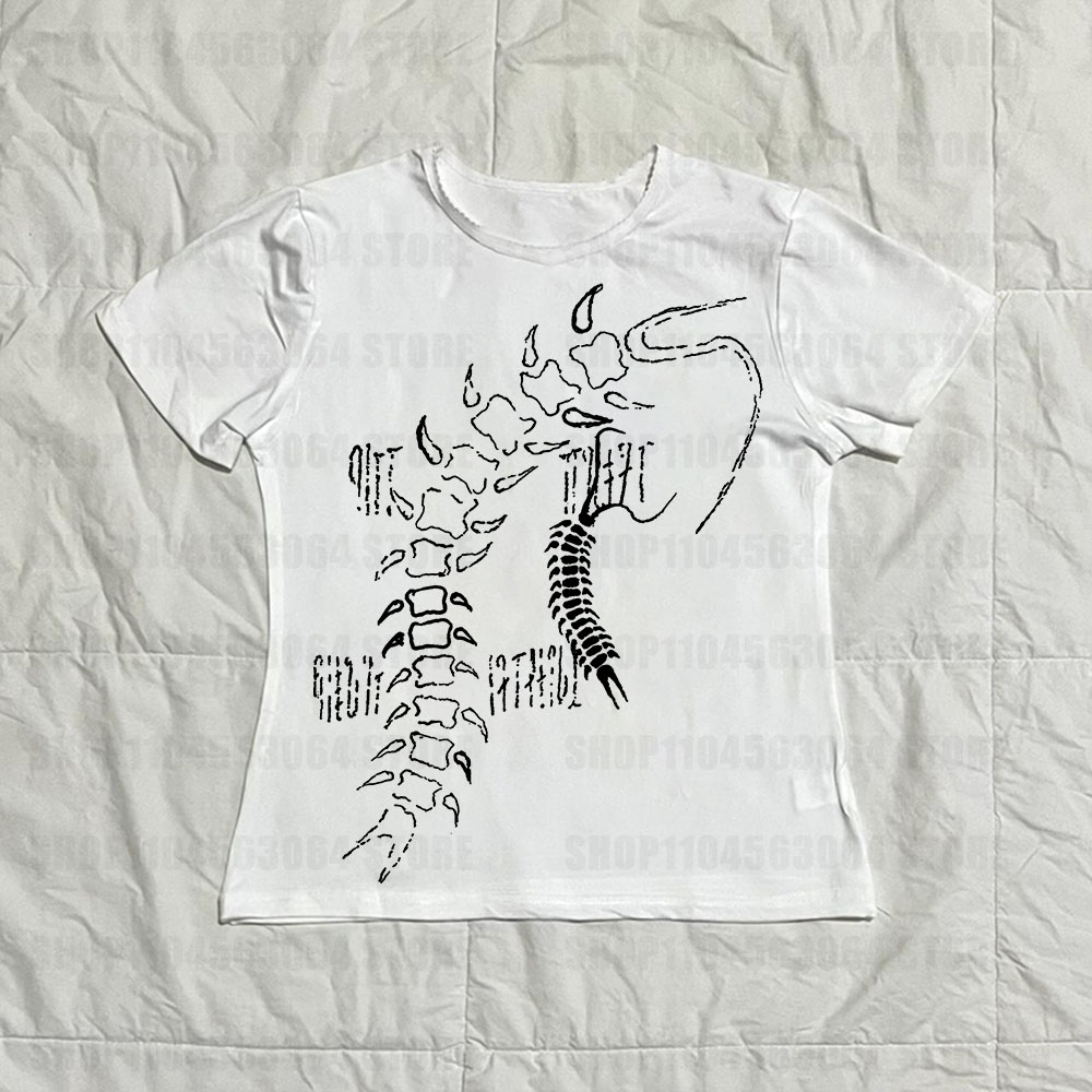 Y2k Top T-shirt Gothic Women's - Baby Y2K Clothing recension och pris