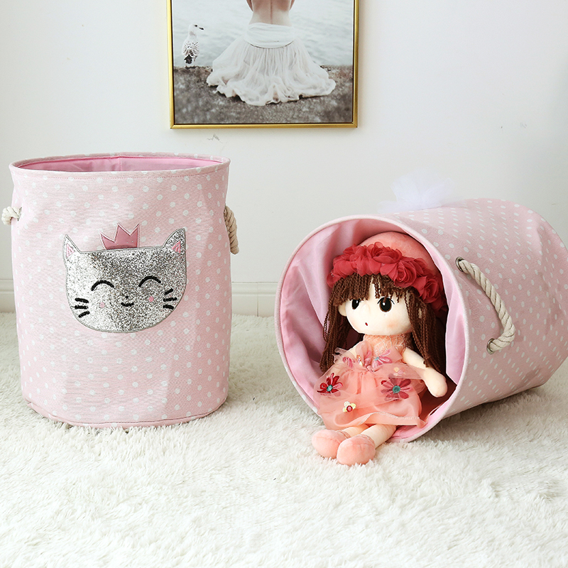 Foldable Laundry Basket for Di - Baby Clothes Organiser recension och pris