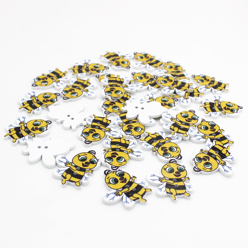 50Pcs New Mixed Cartoon button - Baby X Clothing recension och pris